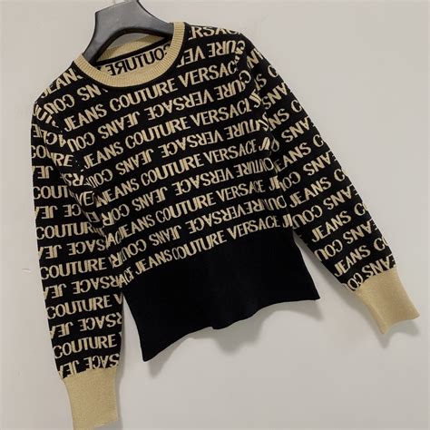 versace sweater replica|Versace Women's Sweaters for sale .